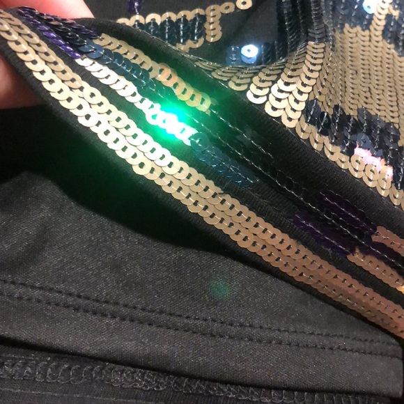 Express Sequin Embellished Mini Skirt - Picture 5 of 5